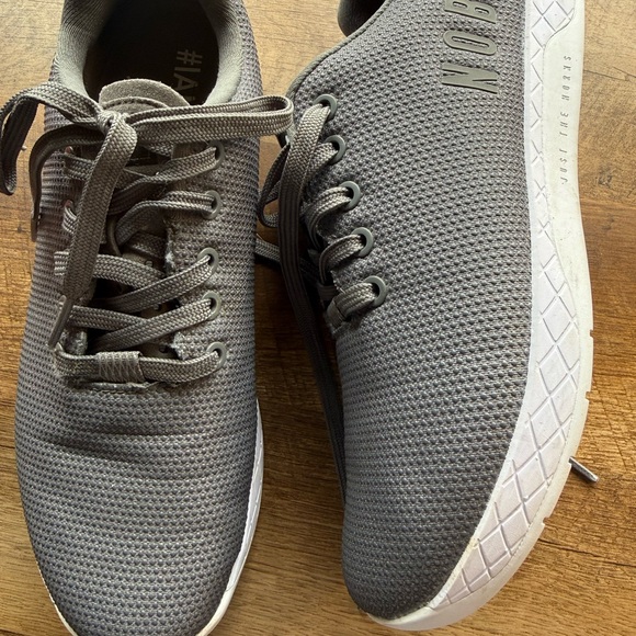Nobull Unisex Gray SuperFabric CrossFit Trainer Workout Shoes M 8 / W 9.5 - Picture 9 of 9